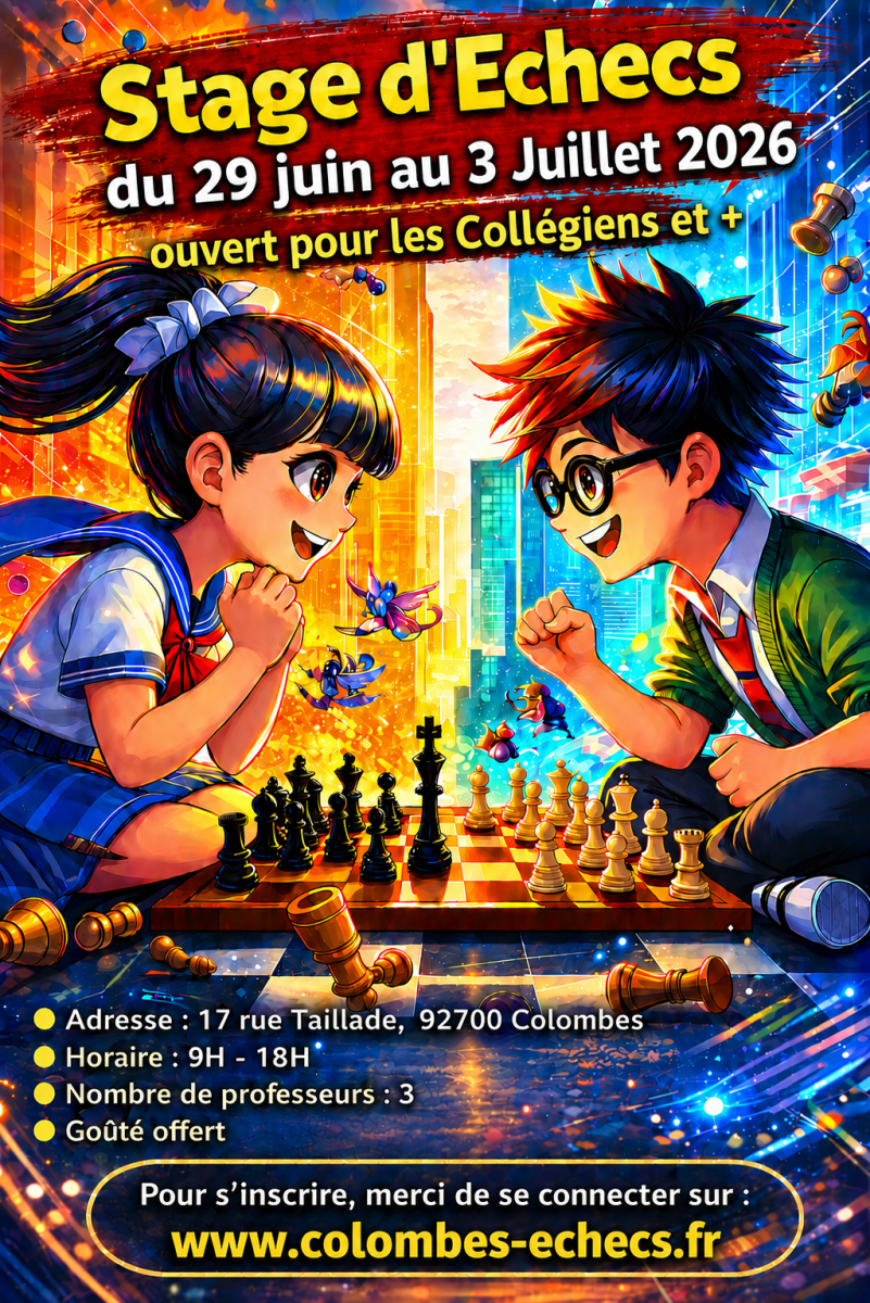 stage dechecs vacances scolaires